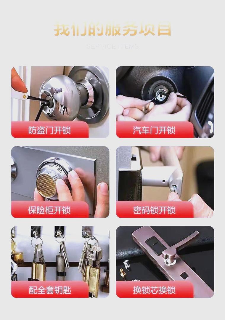 全面解析开锁服务:专业,快捷,安全无忧